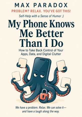 My Phone Knows Me Better Than I Do. How to Take Back Control of Your Apps, Data, and Digital Clutter Max Paradox - okladka książki