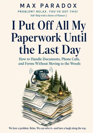 I Put Off All My Paperwork Until the Last Day - How to Handle Documents, Phone Calls, and Forms Without Moving to the Woods Max Paradox - okladka książki