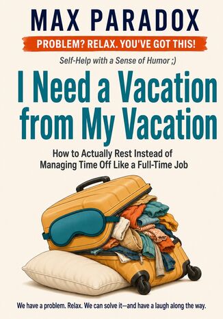 I Need a Vacation from My Vacation - How to Actually Rest Instead of Managing Time Off Like a Full-Time Job Max Paradox - okladka książki