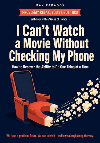 I Can't Watch a Movie Without Checking My Phone - How to Recover the Ability to Do One Thing at a Time Max Paradox - okladka książki
