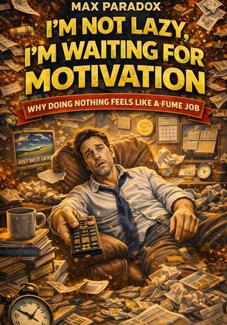 I\'m Not Lazy, I\'m Waiting for Motivation - Why Doing Nothing Feels Like a Full-Time Job Max Paradox - okladka książki