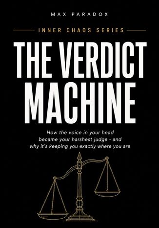 The Verdict Machine - How the voice in your head became your harshest judge - and why it's keeping you exactly where you are Max Paradox - okladka książki