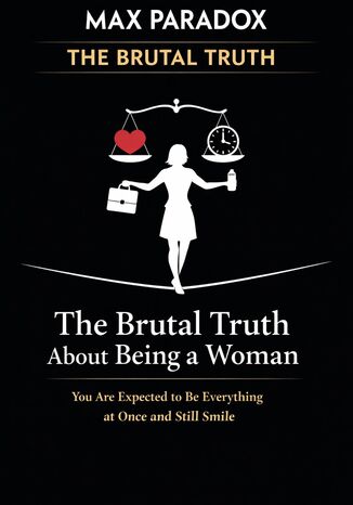 The Brutal Truth About Being a Woman - You Are Expected to Be Everything at Once and Still Smile Max Paradox - okladka książki