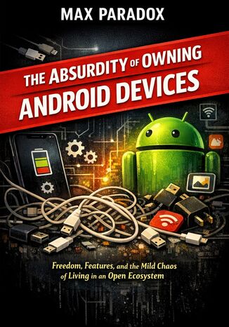 The Absurdity of Owning Android Devices - Freedom, Features, and the Mild Chaos of Living in an Open Ecosystem Max Paradox - okladka książki