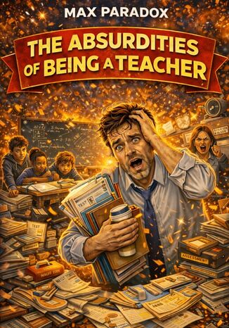 The Absurdities of Being a Teacher - A Quietly Exhausted Guide to Standing in Front of a Room and Pretending This Is Fine Max Paradox - okladka książki