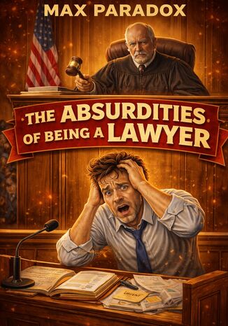 The Absurdities of Being a Lawyer - A Quietly Exhausting Guide to a Profession That Never Asked If You\'re Okay Max Paradox - okladka książki