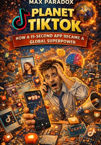 Planet TikTok - How a 15-Second App Became a Global Superpower Max Paradox - okladka książki