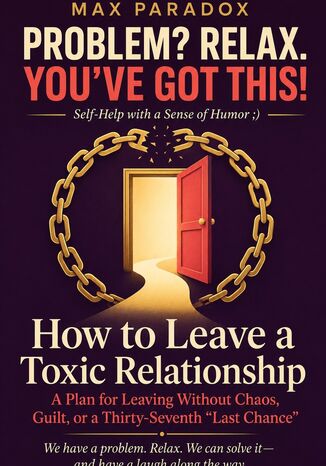 How to Leave a Toxic Relationship - A Plan for Leaving Without Chaos, Guilt, or a Thirty-Seventh “Last Chance” Max Paradox - okladka książki