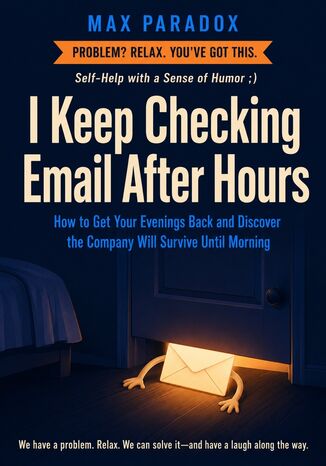 I Keep Checking Email After Hours - How to Get Your Evenings Back and Discover the Company Will Survive Until Morning Max Paradox - okladka książki