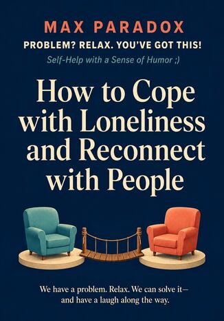 How to Cope with Loneliness and Reconnect with People Max Paradox - okladka książki