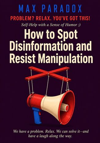How to Spot Disinformation and Resist Manipulation Max Paradox - okladka książki