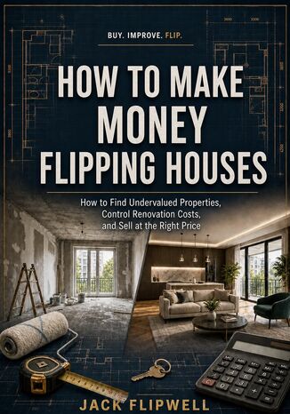 How to Make Money Flipping Houses - How to Find Undervalued Properties, Control Renovation Costs, and Sell at the Right Price Jack Flipwell - okladka książki