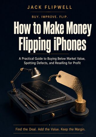 How to Make Money Flipping iPhones - A Practical Guide to Buying Below Market Value, Spotting Defects, and Reselling for Profit Jack Flipwell - okladka książki