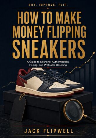 How to Make Money Flipping Sneakers - A Guide to Sourcing, Authentication, Pricing, and Profitable Reselling Jack Flipwell - okladka książki