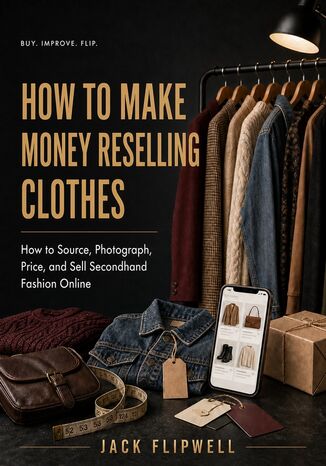How to Make Money Reselling Clothes - How to Source, Photograph, Price, and Sell Secondhand Fashion Online Jack Flipwell - okladka książki