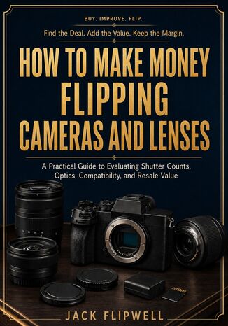 How to Make Money Flipping Cameras and Lenses - A Practical Guide to Evaluating Shutter Counts, Optics, Compatibility, and Resale Value Jack Flipwell - okladka książki