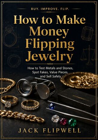 How to Make Money Flipping Jewelry - How to Test Metals and Stones, Spot Fakes, Value Pieces, and Sell Safely Jack Flipwell - okladka książki