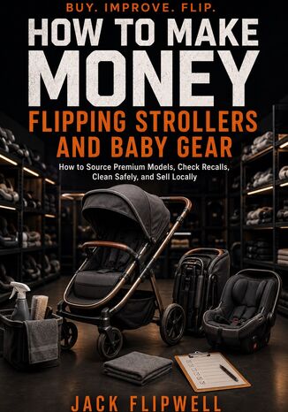 How to Make Money Flipping Strollers and Baby Gear - How to Source Premium Models, Check Recalls, Clean Safely, and Sell Locally Jack Flipwell - okladka książki