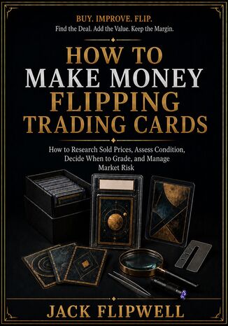 How to Make Money Flipping Trading Cards - How to Research Sold Prices, Assess Condition, Decide When to Grade, and Manage Market Risk Jack Flipwell - okladka książki