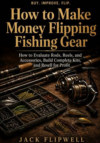 How to Make Money Flipping Fishing Gear - How to Evaluate Rods, Reels, and Accessories, Build Complete Kits, and Resell for Profit Jack Flipwell - okladka książki
