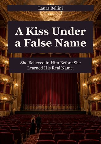 A Kiss Under a False Name - She Believed in Him Before She Learned His Real Name Laura Bellini - okladka książki