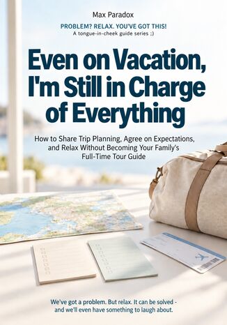 Even on Vacation, I\'m Still in Charge of Everything - How to Share Trip Planning, Agree on Expectations, and Relax Without Becoming Your Family\'s Full-Time Tour Guide Max Paradox - okladka książki