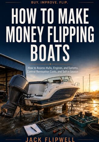 How to Make Money Flipping Boats - How to Assess Hulls, Engines, and Systems, Control Renovation Costs, and Sell in Season Jack Flipwell - okladka książki