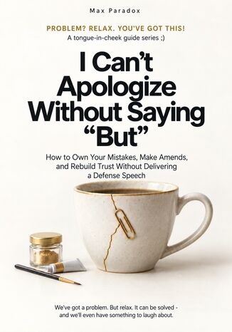 I Can\'t Apologize Without Saying “But" - How to Own Your Mistakes, Make Amends, and Rebuild Trust Without Delivering a Defense Speech Max Paradox - okladka książki