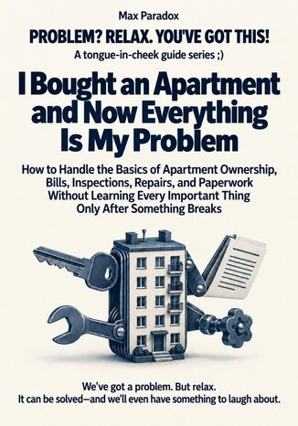 I Bought an Apartment and Now Everything Is My Problem - How to Handle the Basics of Apartment Ownership, Bills, Inspections, Repairs, and Paperwork Without Learning Every Important Thing Only After Something Breaks Max Paradox - okladka książki