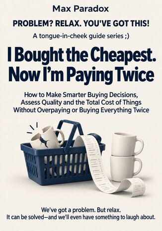 I Bought the Cheapest. Now I\'m Paying Twice - How to Make Smarter Buying Decisions, Assess Quality and the Total Cost of Things Without Overpaying or Buying Everything Twice Max Paradox - okladka książki