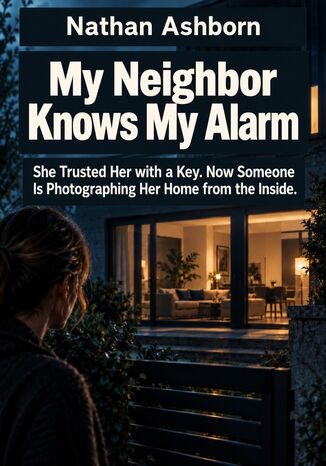 My Neighbor Knows My Alarm - She Trusted Her with a Key. Now Someone Is Photographing Her Home from the Inside Nathan Ashborn - okladka książki