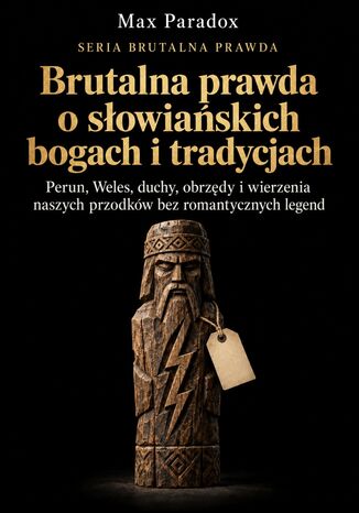 Brutalna prawda o słowiańskich bogach i tradycjach - Perun, Weles, duchy, obrzędy i wierzenia naszych przodków bez romantycznych legend Max Paradox - okladka książki