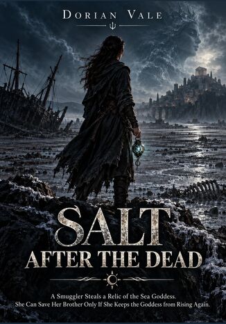 Salt After the Dead - A Smuggler Steals a Relic of the Sea Goddess. She Can Save Her Brother Only If She Keeps the Goddess from Rising Again Dorian Vale - okladka książki
