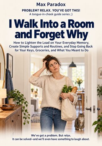 I Walk Into a Room and Forget Why - How to Lighten the Load on Your Everyday Memory, Create Simple Supports and Routines, and Stop Going Back for Your Keys, Groceries, and What You Meant to Do Max Paradox - okladka książki