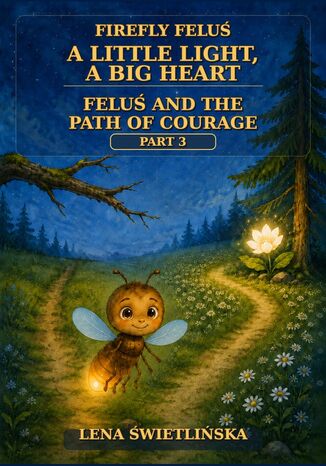 Firefly Feluś. A Little Light, a Big Heart - Feluś and the Path of Courage - Part 3 Lena Świetlińska - okladka książki