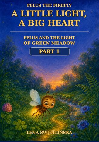 Felus the Firefly. A Little Light, a Big Heart - Felus and the Light of Green Meadow - Part 1 Lena Świetlińska - okladka książki