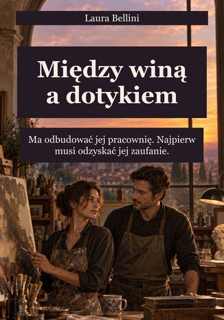 Między winą a dotykiem - Ma odbudować jej pracownię. Najpierw musi odzyskać jej zaufanie Laura Bellini - okladka książki