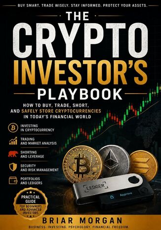 The Crypto Investor's Playbook Briar Morgan - okladka książki
