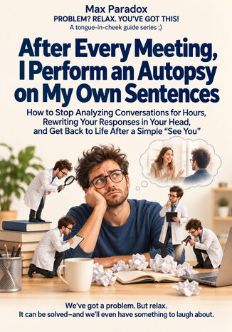 After Every Meeting, I Perform an Autopsy on My Own Sentences - How to Stop Analyzing Conversations for Hours, Rewriting Your Responses in Your Head, and Get Back to Life After a Simple “See You" Max Paradox - okladka książki