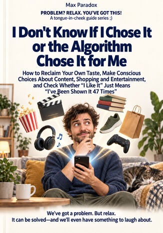 I Don't Know If I Chose It or the Algorithm Chose It for Me - How to Reclaim Your Own Taste, Make Conscious Choices About Content, Shopping and Entertainment, and Check Whether “I Like It" Just Means “I've Been Shown It 47 Times" Max Paradox - okladka książki
