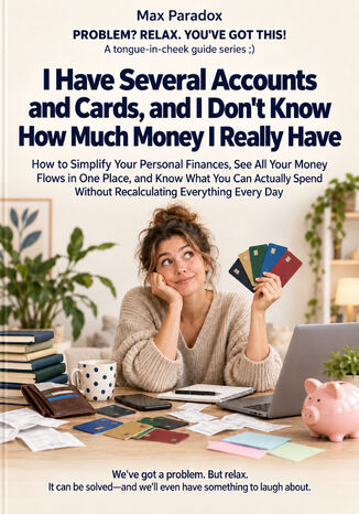 I Have Several Accounts and Cards, and I Don't Know How Much Money I Really Have - How to Simplify Your Personal Finances, See All Your Money Flows in One Place, and Know What You Can Actually Spend Without Recalculating Everything Every Day Max Paradox - okladka książki