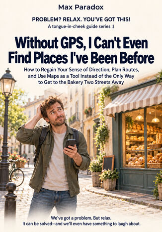Without GPS, I Can't Even Find Places I've Been Before - How to Regain Your Sense of Direction, Plan Routes, and Use Maps as a Tool Instead of the Only Way to Get to the Bakery Two Streets Away Max Paradox - okladka książki