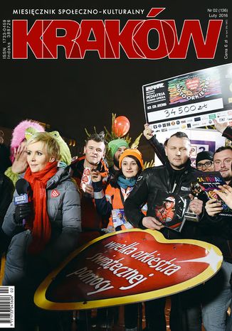 Miesięcznik "Kraków" luty 2016 Miesięcznik - okladka książki