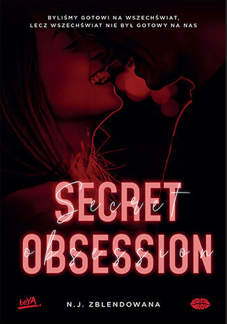 Secret obsession N. J. Zblendowana - okladka książki