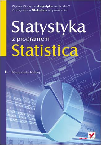 Statystyka z programem Statistica Małgorzata Rabiej - okladka książki