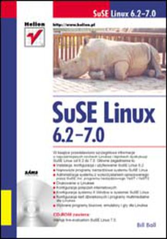 SuSE Linux 6.2 -- 7.0 Bill Ball - okladka książki
