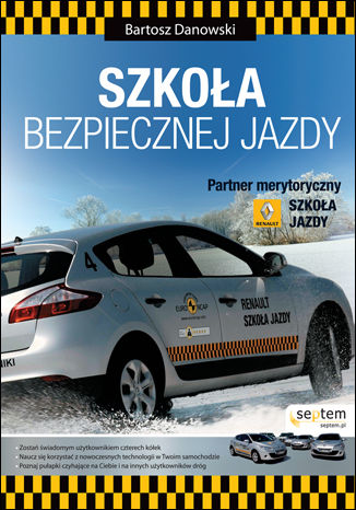 Szkoła bezpiecznej jazdy Bartosz Danowski - okladka książki