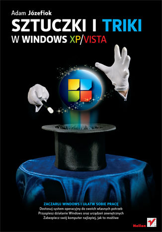 Sztuczki i triki w Windows XP/Vista Adam Józefiok - okladka książki