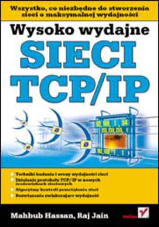 Wysoko wydajne sieci TCP/IP Mahbub Hassan, Raj Jain - okladka książki