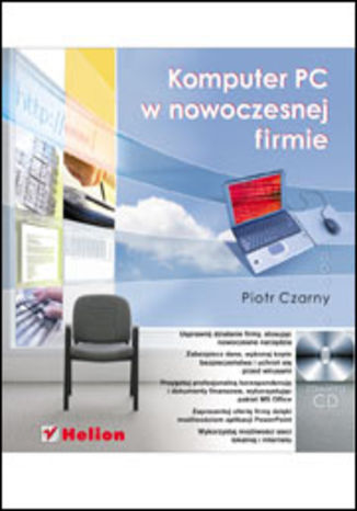 Komputer PC w nowoczesnej firmie Piotr Czarny - okladka książki